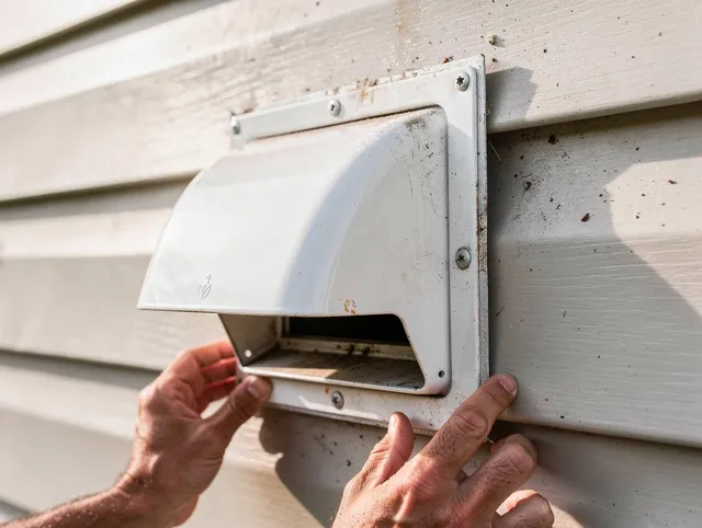 Huntington Park Dryer Vent Cleaning technician delivering thorough residential dryer vent cleaning service in Huntington Park